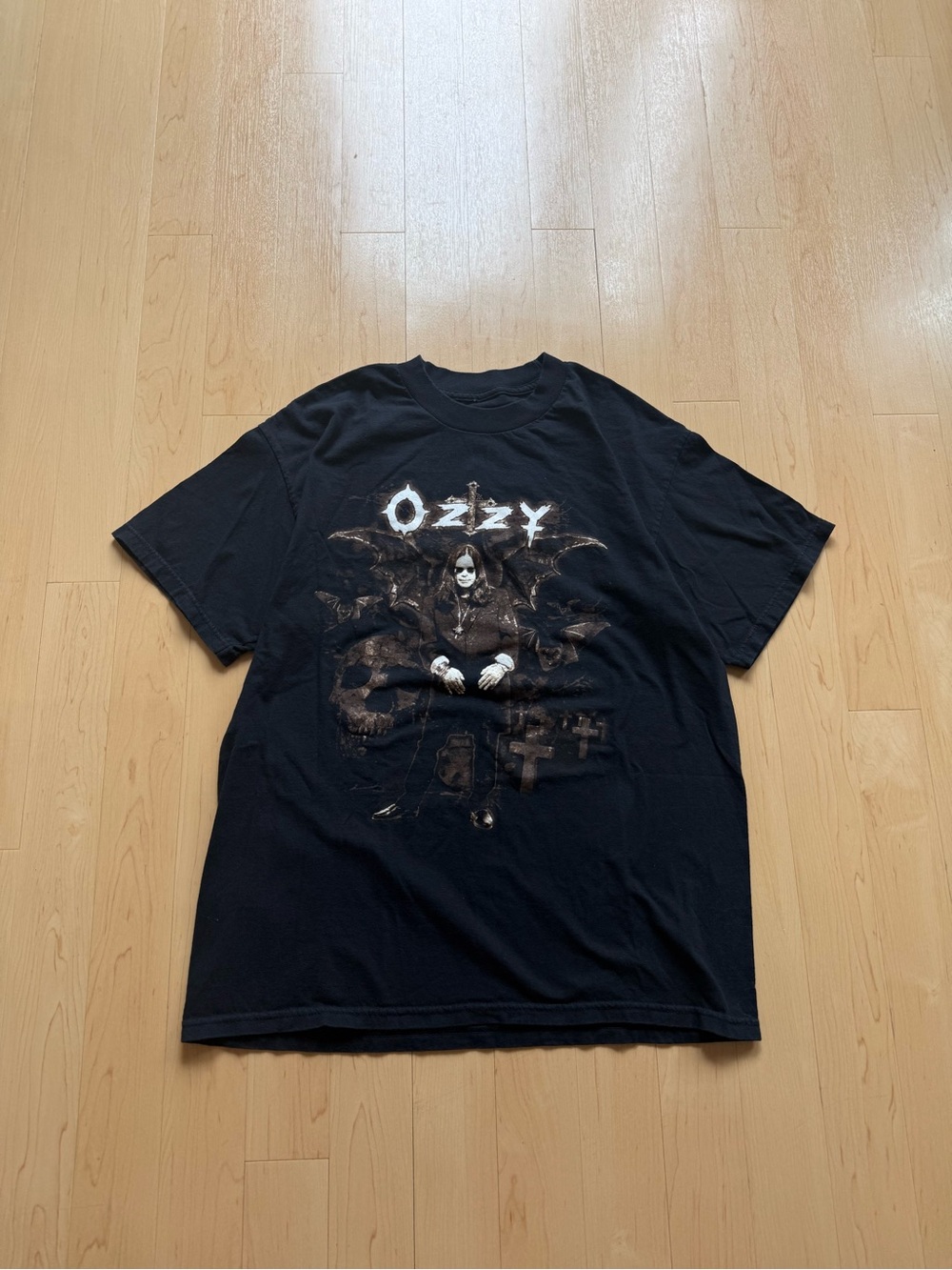 2004 Ozzy Osbourne T-Shirt Black Band Tour Tee